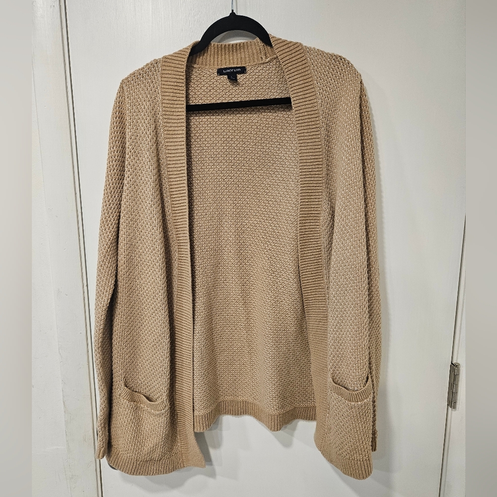 Lands End knit cardigan womens large 14/16